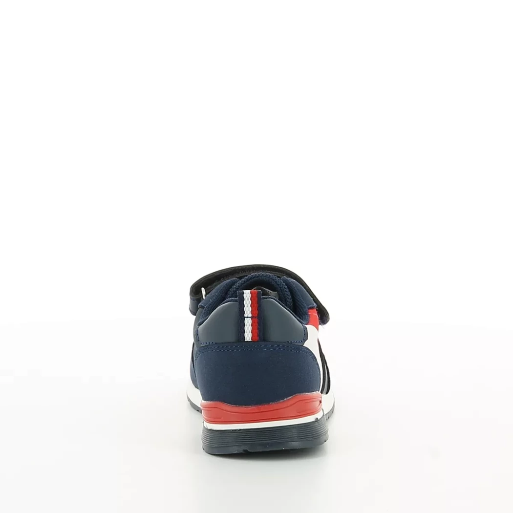 Image (3) de la chaussures Tommy Hilfiger - Baskets Bleu en Cuir synthétique