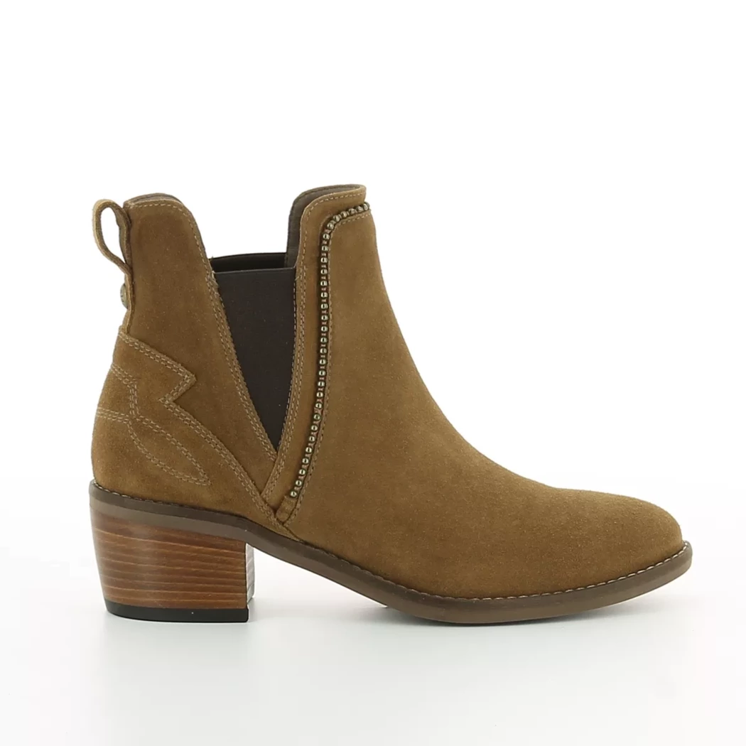 Image (2) de la chaussures Nero Giardini - Boots Cuir naturel / Cognac en Cuir nubuck