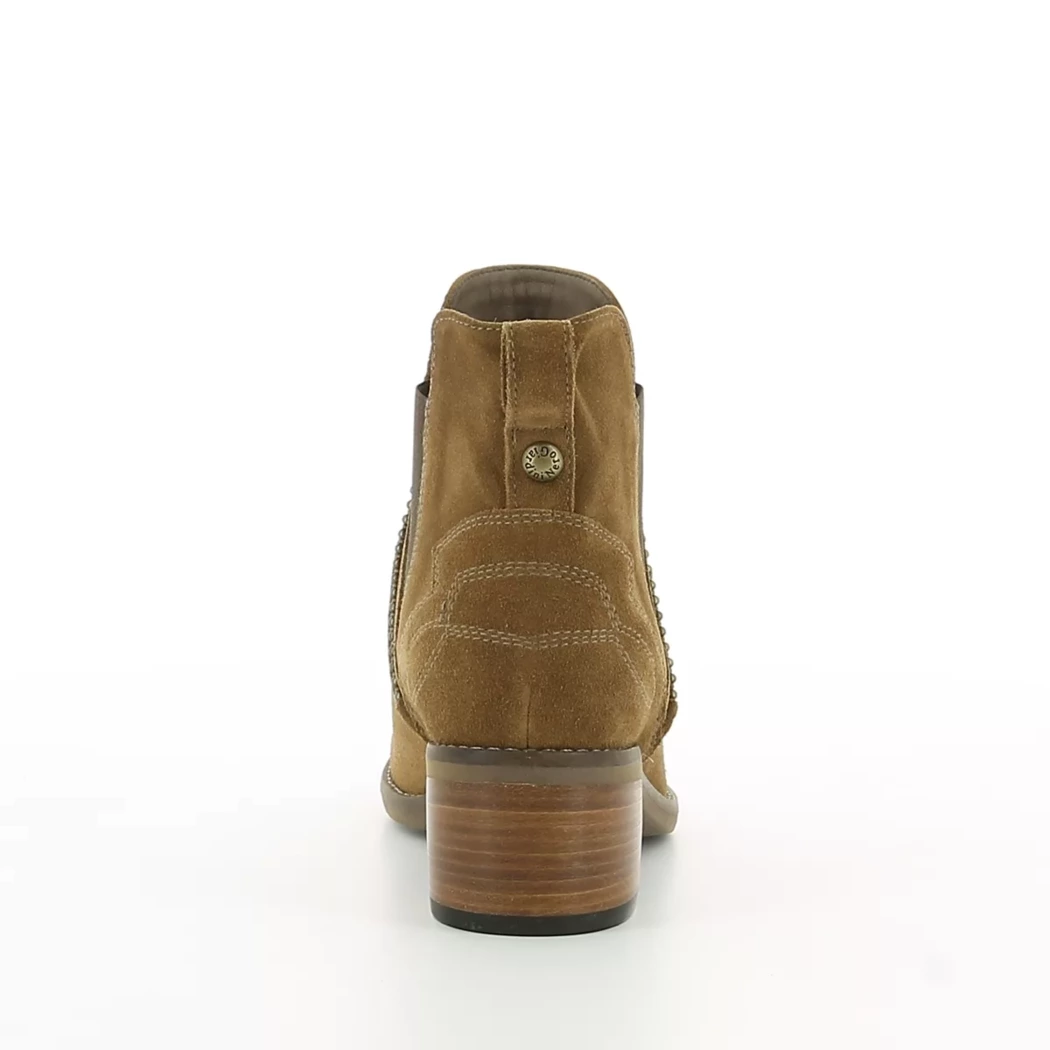 Image (3) de la chaussures Nero Giardini - Boots Cuir naturel / Cognac en Cuir nubuck