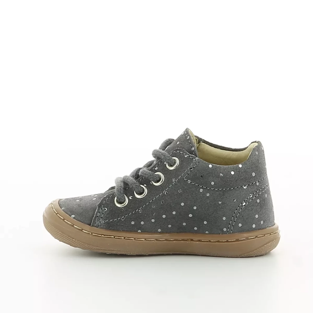 Image (4) de la chaussures Bellamy - Bottines Gris en Cuir nubuck