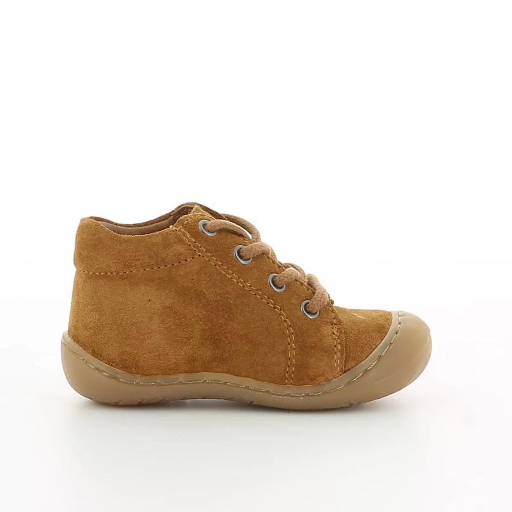 Image (2) de la chaussures Bellamy - Bottines Cuir naturel / Cognac en Cuir nubuck