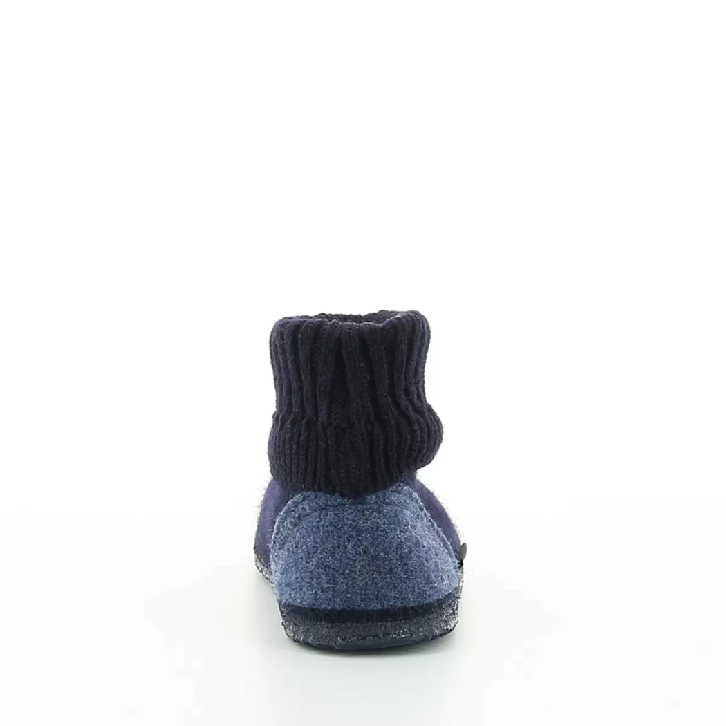 Image (3) de la chaussures Giesswein - Pantoufles et Chaussons Bleu en Textile