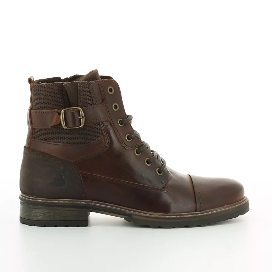 Image (2) de la chaussures Bull Boxer - Bottines Marron en Cuir