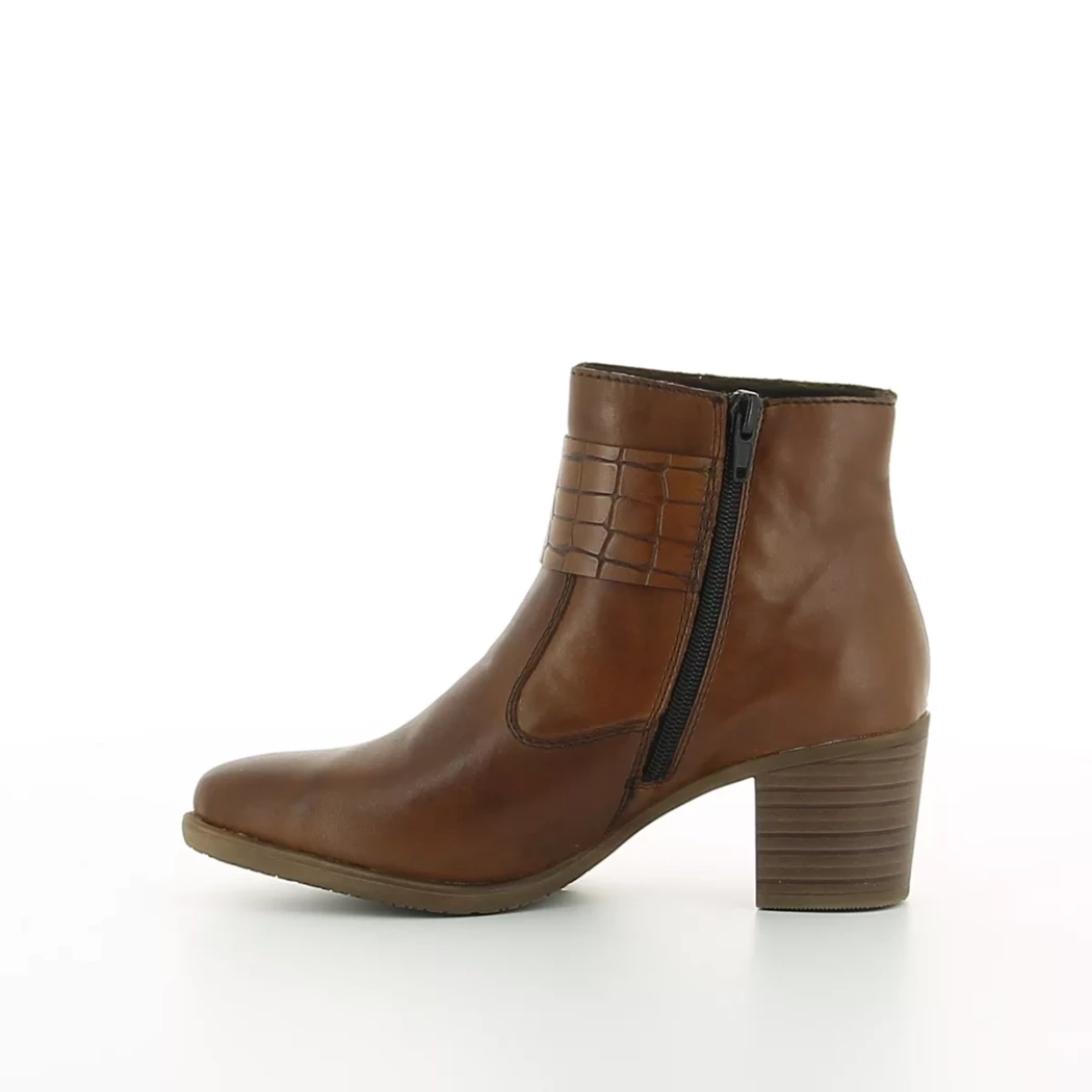 Image (4) de la chaussures Rieker - Boots Cuir naturel / Cognac en Cuir