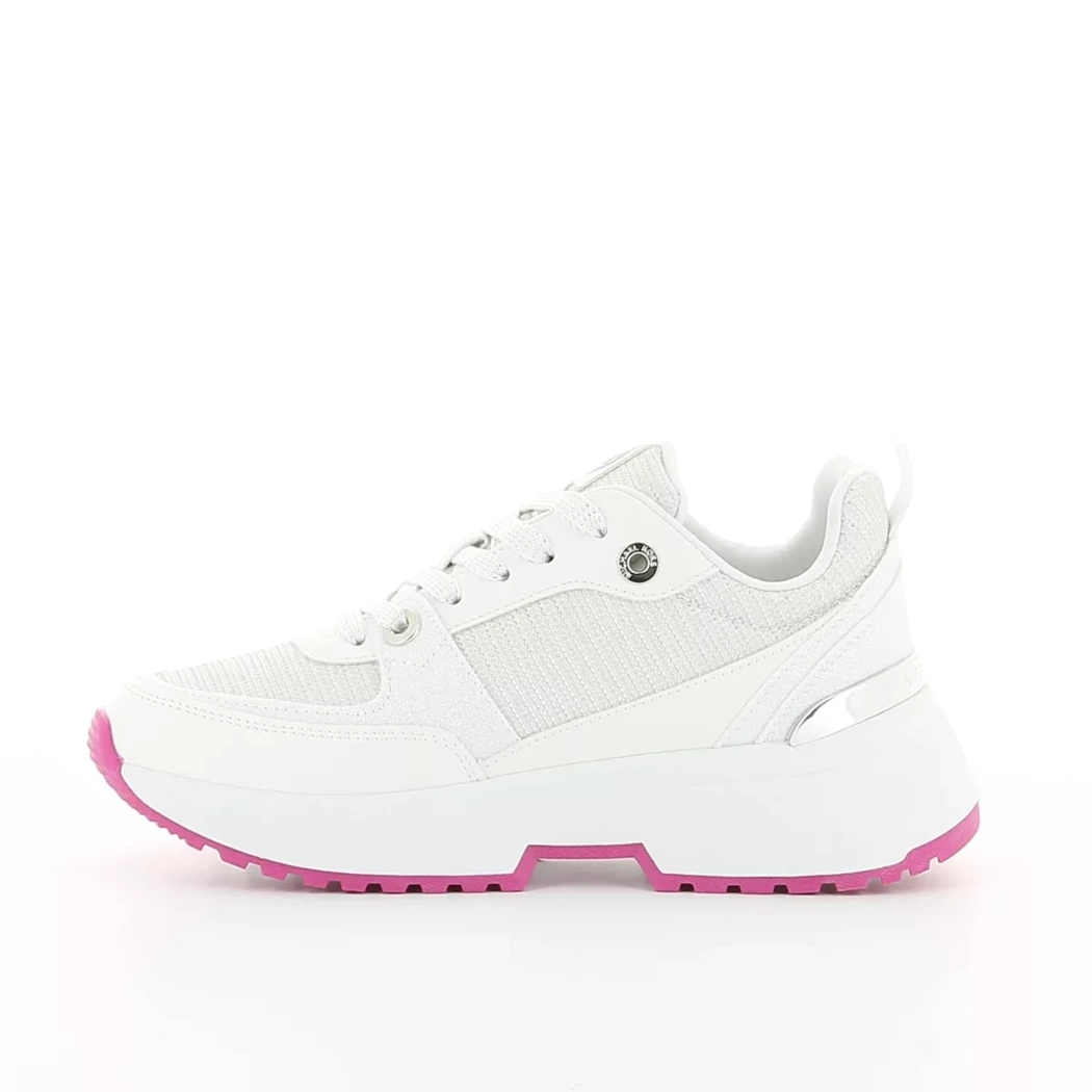 Image (4) de la chaussures Michael Kors Kids - Baskets Blanc en Cuir synthétique