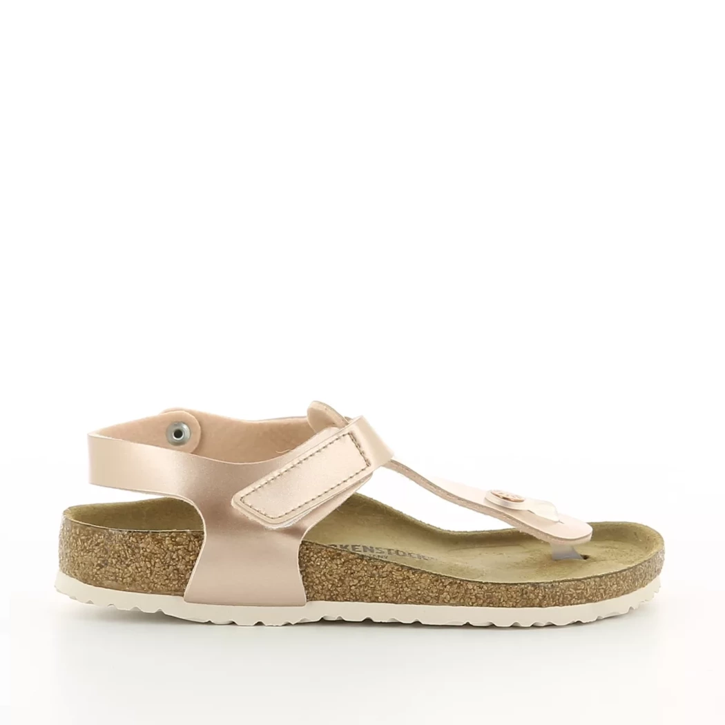 Image (2) de la chaussures Birkenstock - Sandales et Nu-Pieds Rose en Cuir synthétique