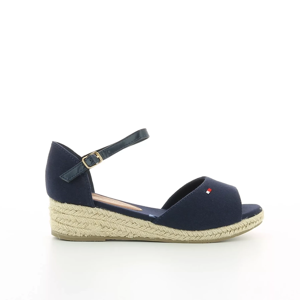 Image (2) de la chaussures Tommy Hilfiger - Sandales et Nu-Pieds Bleu en Textile