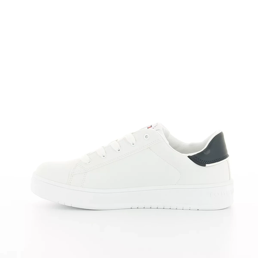 Image (4) de la chaussures Tommy Hilfiger - Baskets Blanc en Cuir synthétique