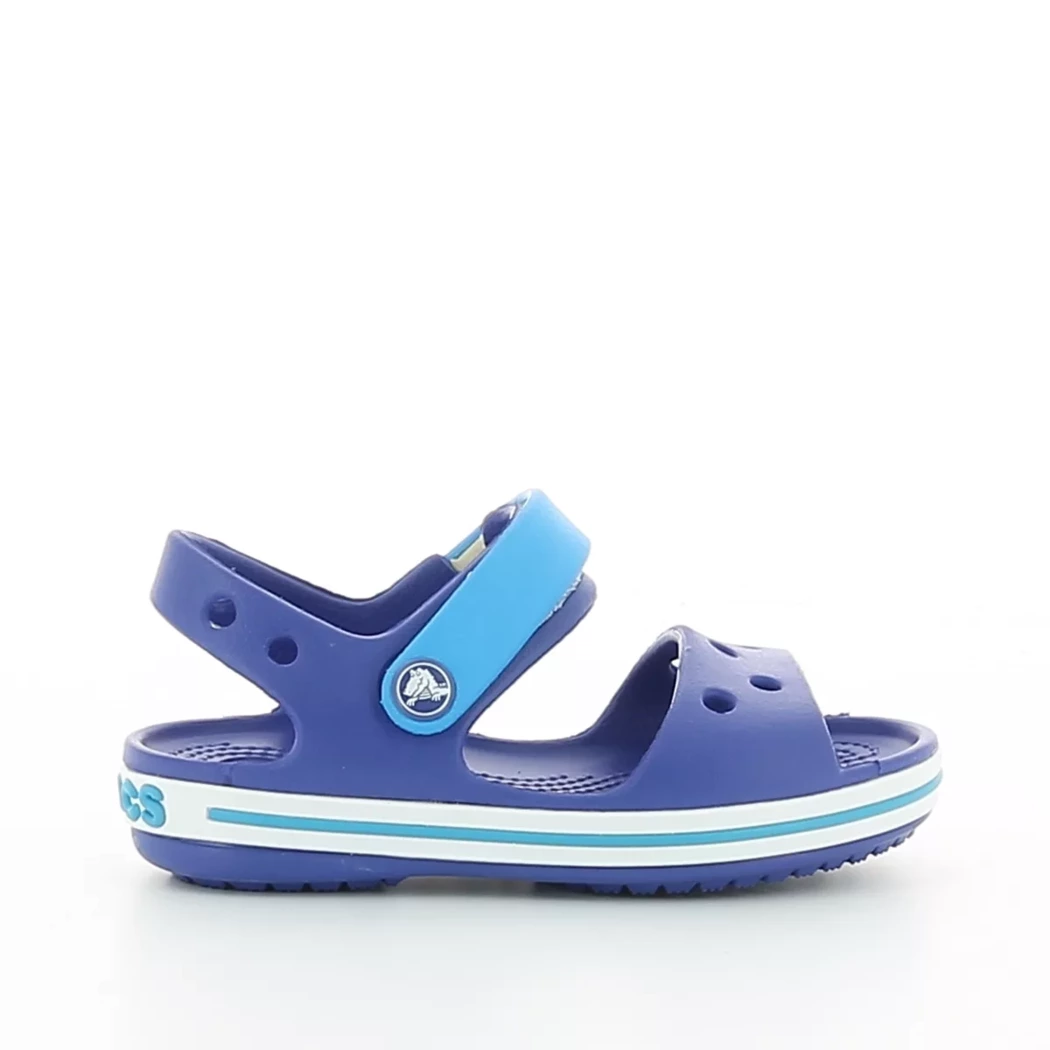 Image (2) de la chaussures Crocs - Sandales et Nu-Pieds Bleu en Caoutchouc