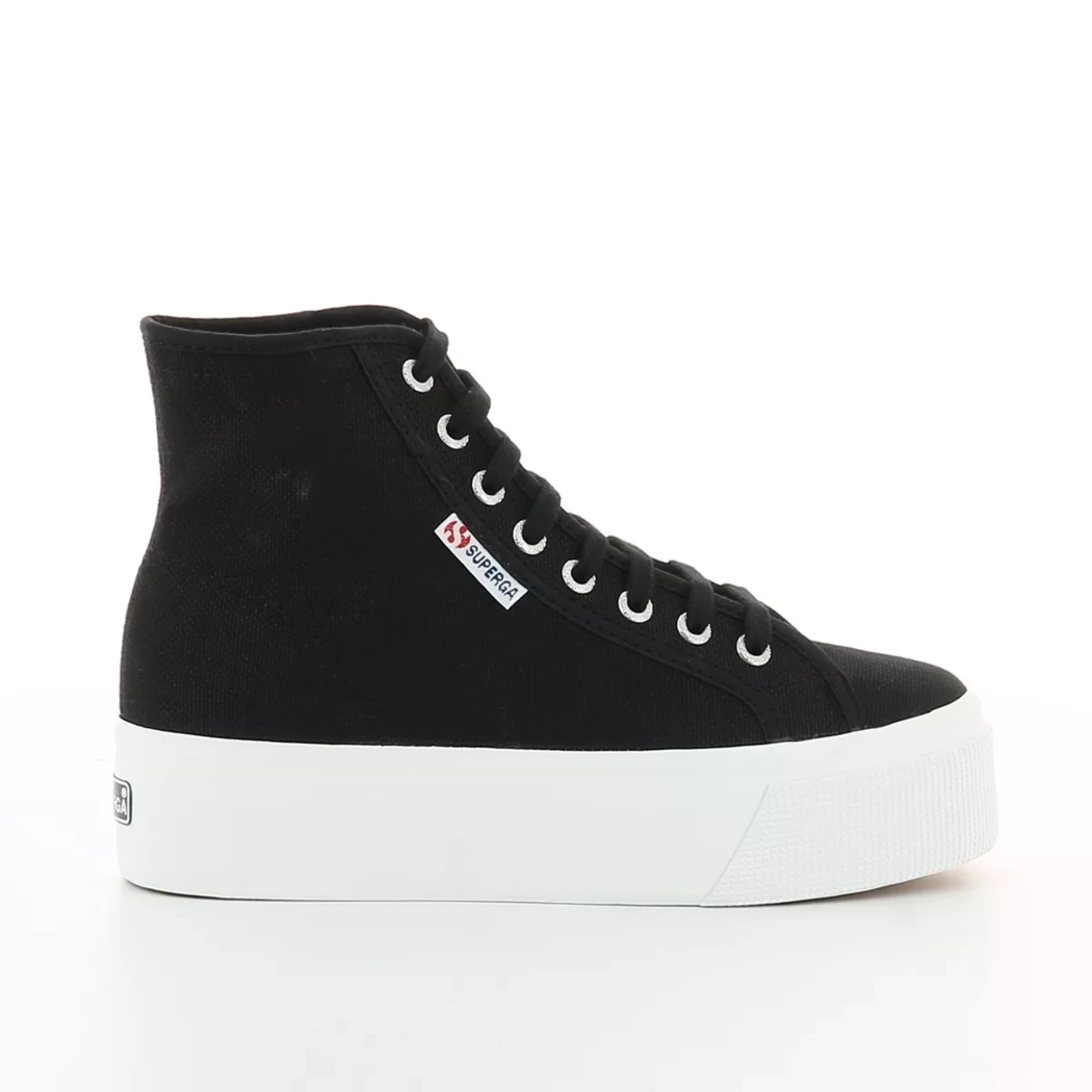 Image (2) de la chaussures Superga - Baskets Noir en Textile