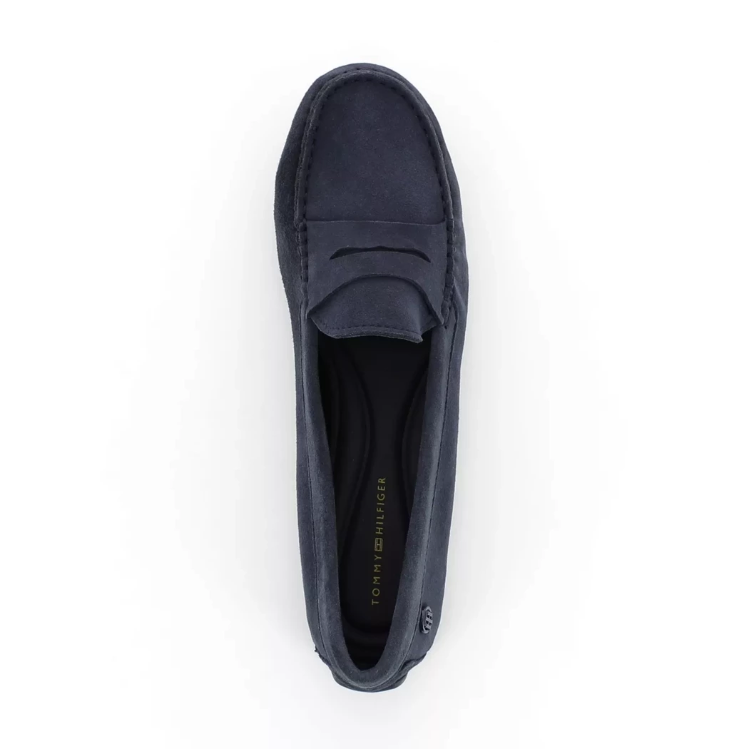 Image (6) de la chaussures Tommy Hilfiger - Mocassins Bleu en Cuir nubuck