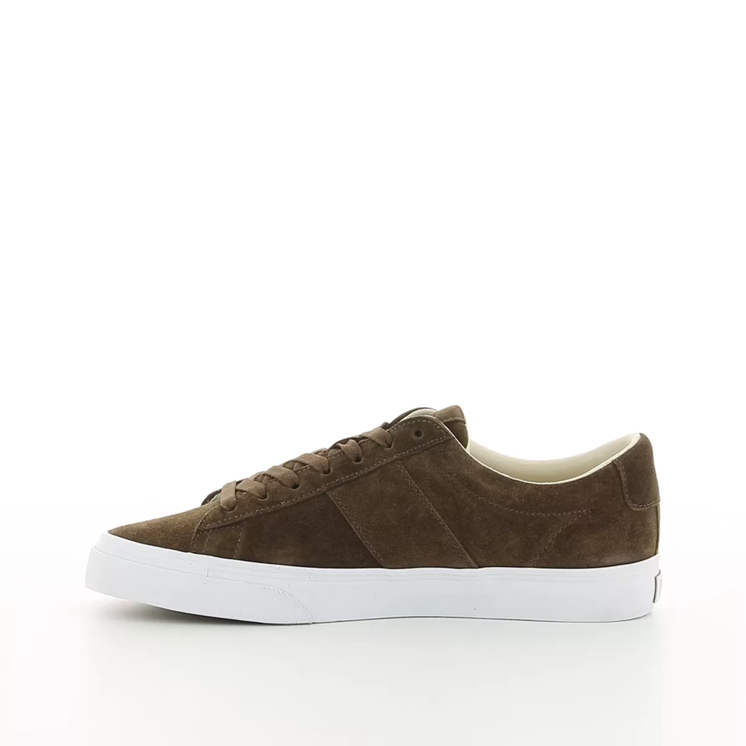 Image (4) de la chaussures Ralph Lauren - Baskets Marron en Cuir nubuck