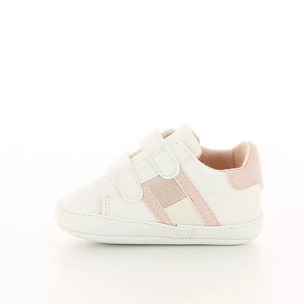 Image (4) de la chaussures Tommy Hilfiger - Chaussons bébé Blanc en Cuir synthétique