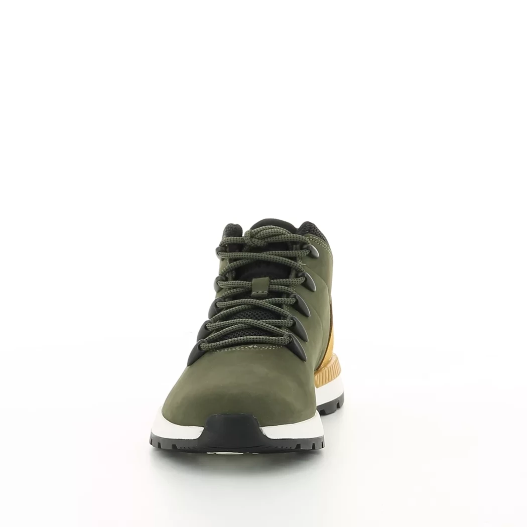 Image (5) de la chaussures Timberland - Bottines Vert en Cuir nubuck