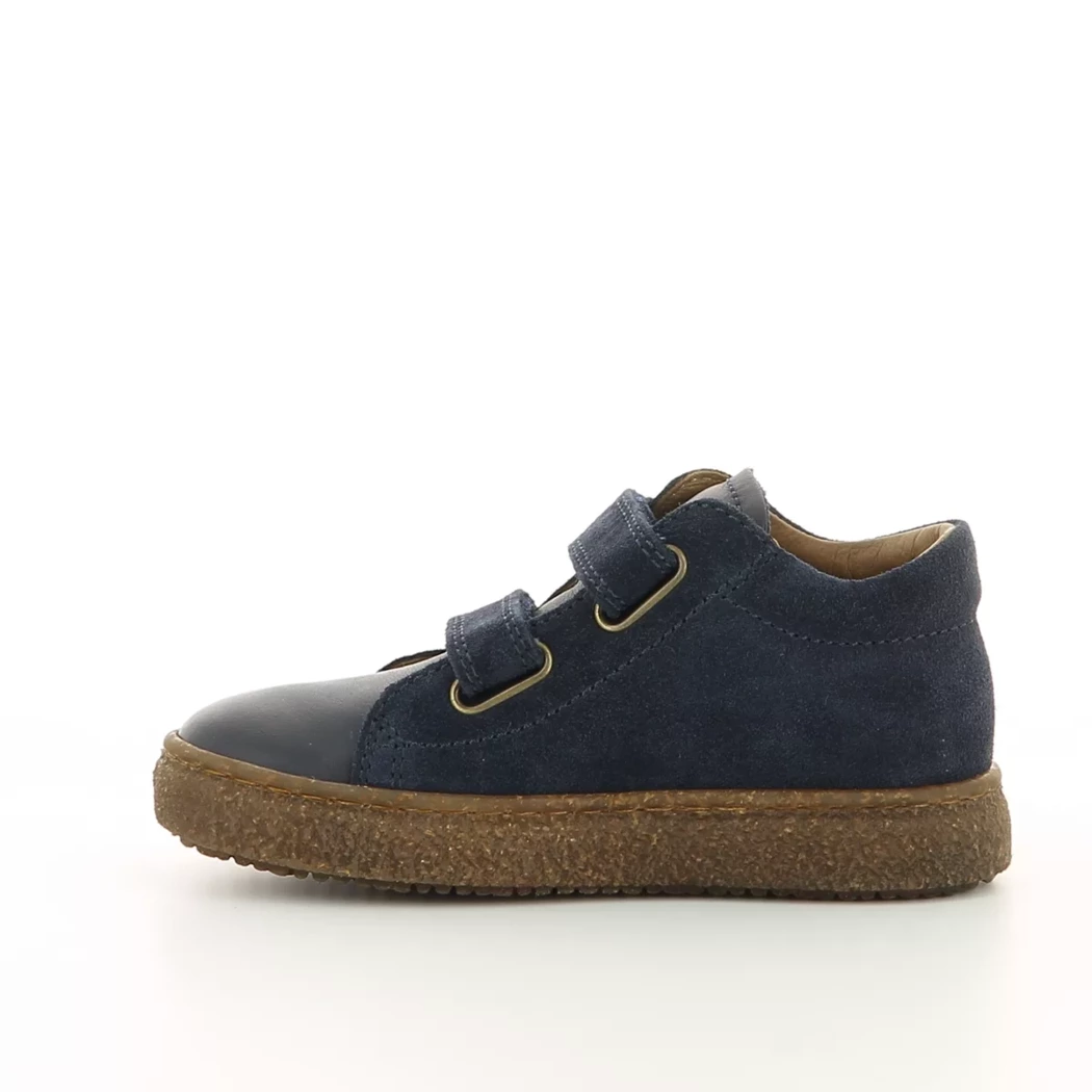 Image (4) de la chaussures Naturino - Bottines Bleu en Cuir nubuck