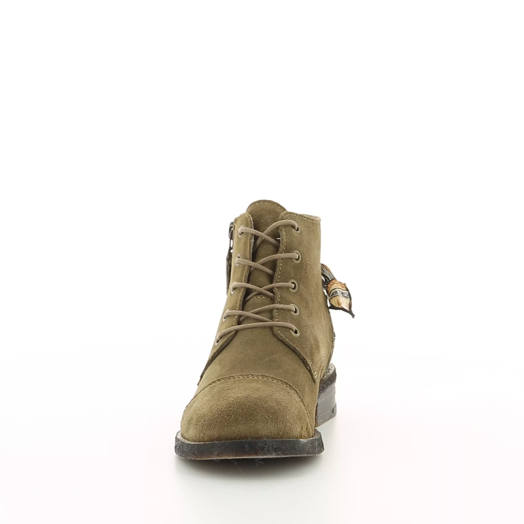 Image (5) de la chaussures Goodstep - Bottines Taupe en Cuir nubuck