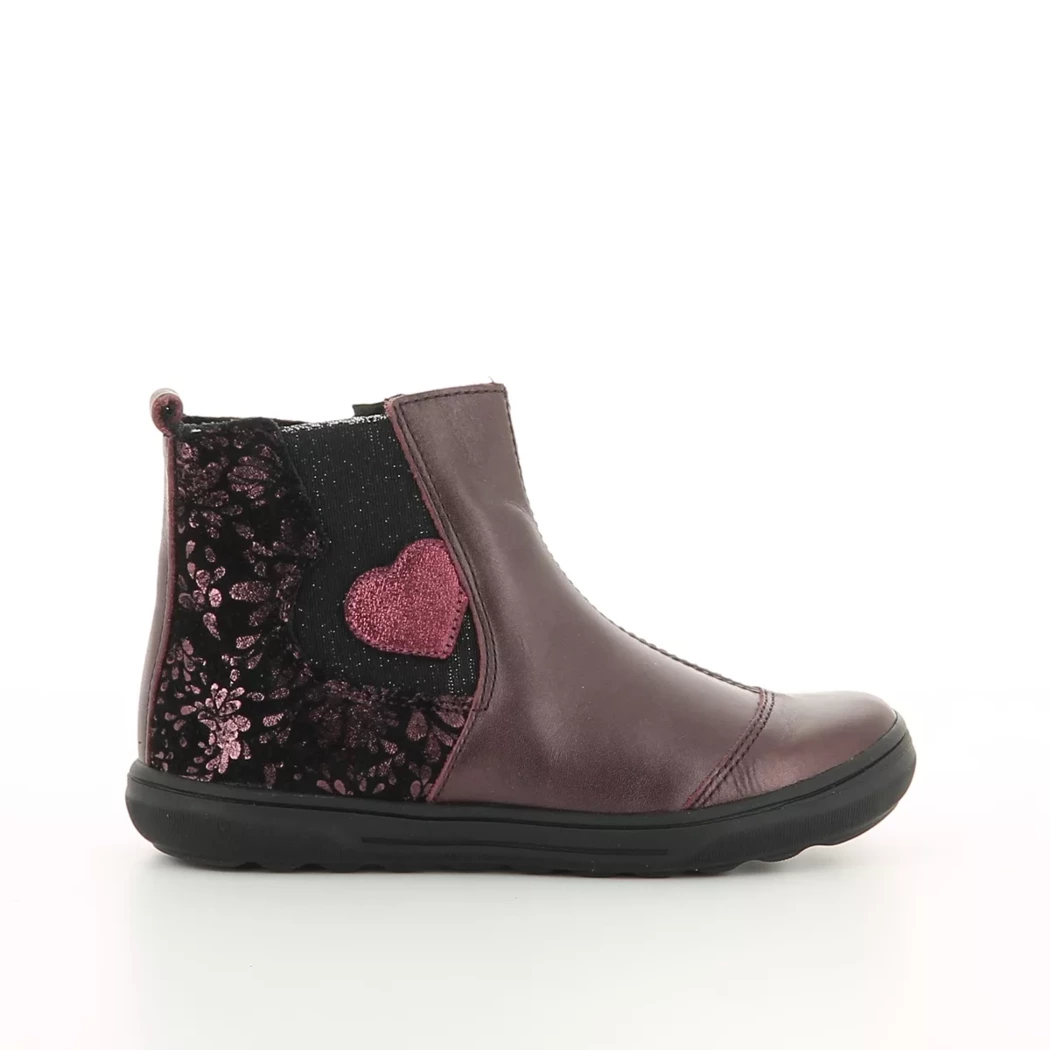 Image (2) de la chaussures Bopy - Boots Bordeaux en Cuir