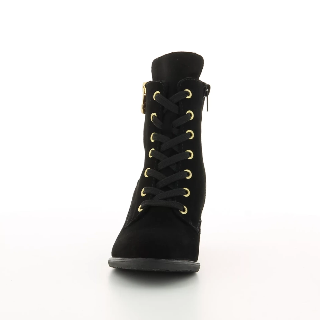 Image (5) de la chaussures Rieker - Bottines Noir en Cuir nubuck