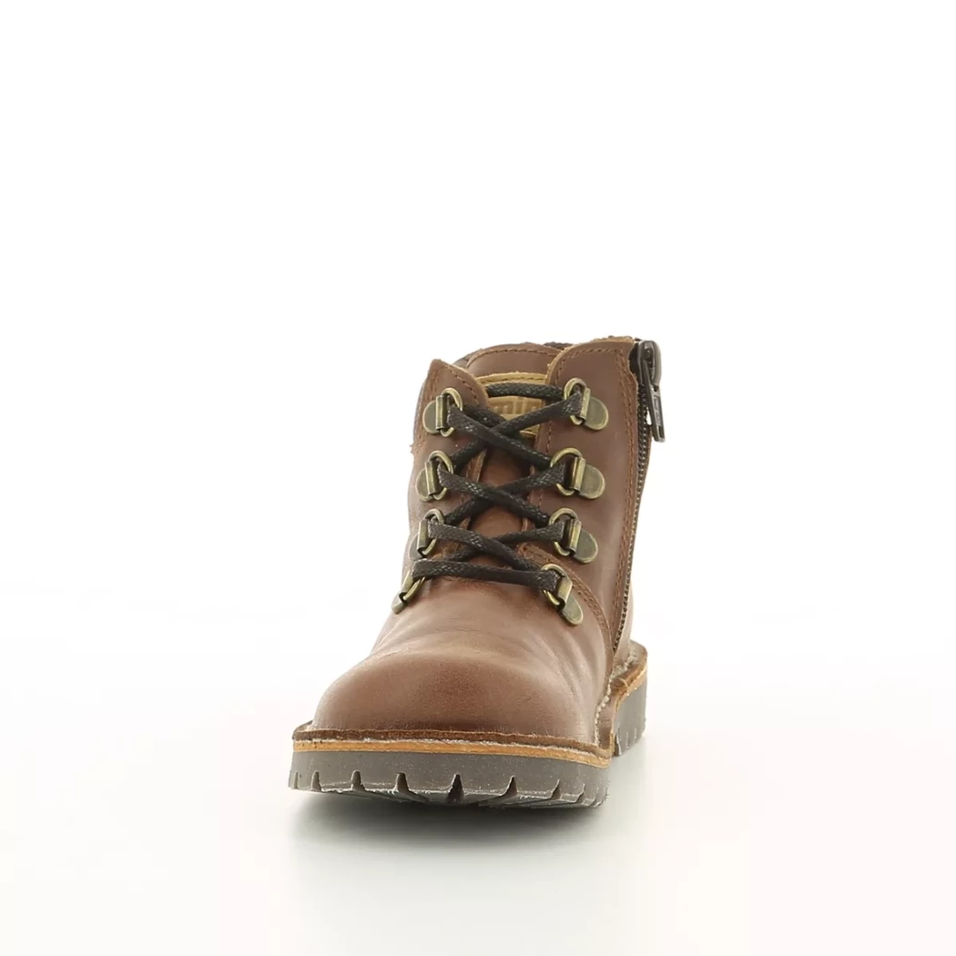 Image (5) de la chaussures Kmins - Bottines Cuir naturel / Cognac en Cuir