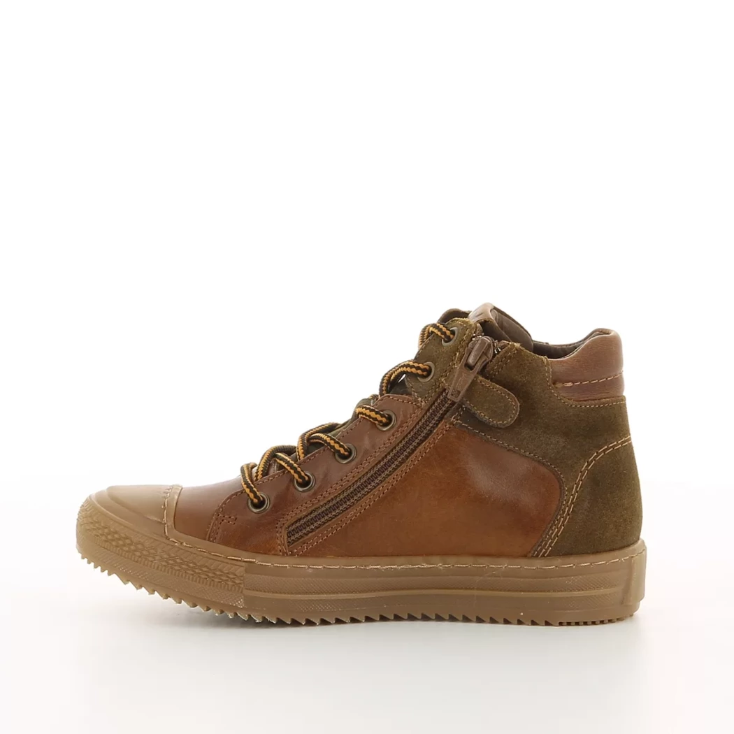 Image (4) de la chaussures Norvik - Bottines Cuir naturel / Cognac en Cuir