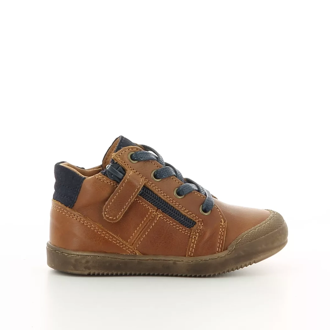 Image (2) de la chaussures Bellamy - Bottines Cuir naturel / Cognac en Cuir