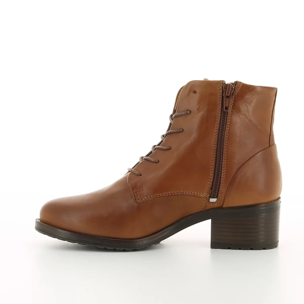 Image (4) de la chaussures Miz Mooz - Bottines Cuir naturel / Cognac en Cuir