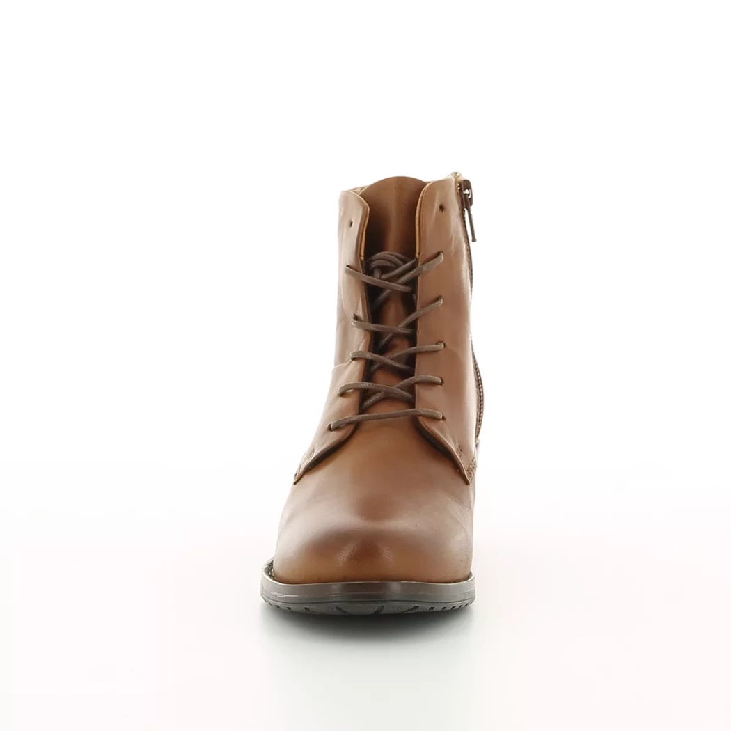 Image (5) de la chaussures Miz Mooz - Bottines Cuir naturel / Cognac en Cuir