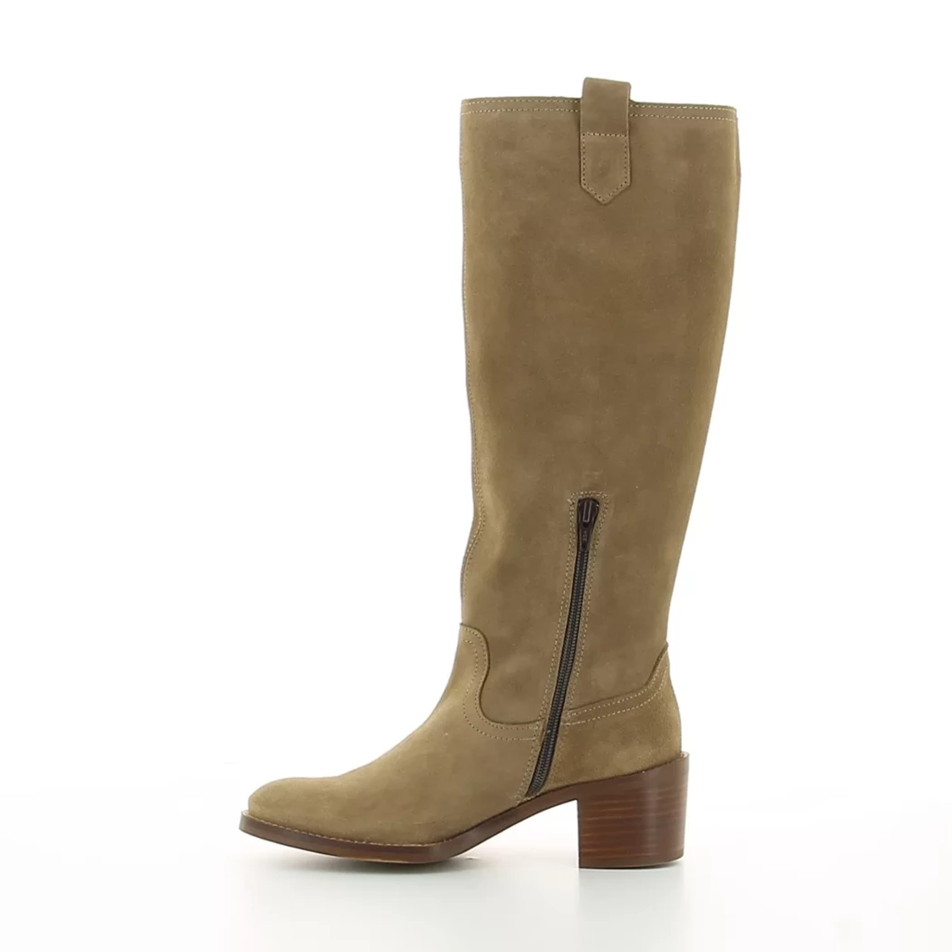 Image (4) de la chaussures Patricia Miller - Bottes Taupe en Cuir nubuck