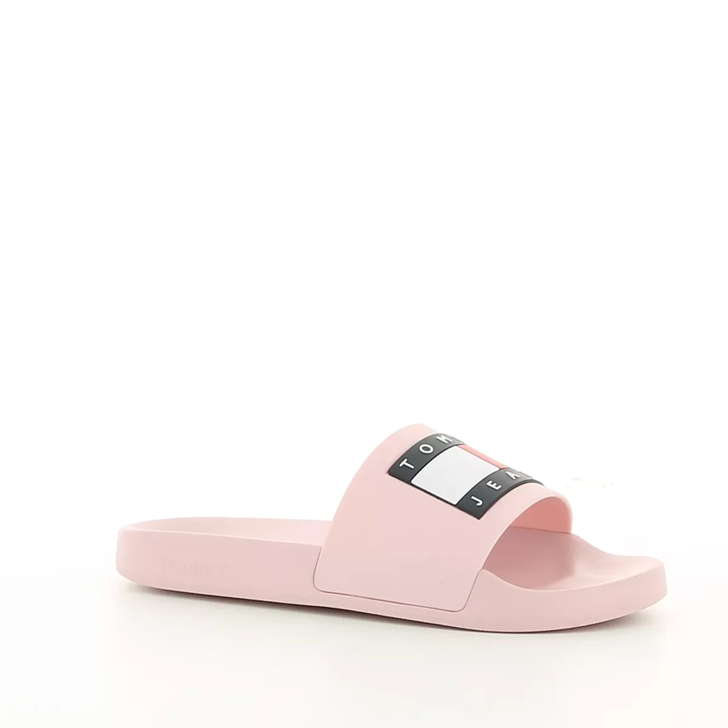 Image (1) de la chaussures Tommy jeans - Tongs et Plage Rose en Caoutchouc