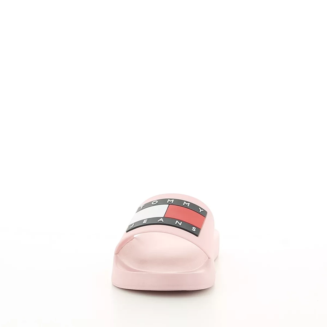 Image (5) de la chaussures Tommy jeans - Tongs et Plage Rose en Caoutchouc