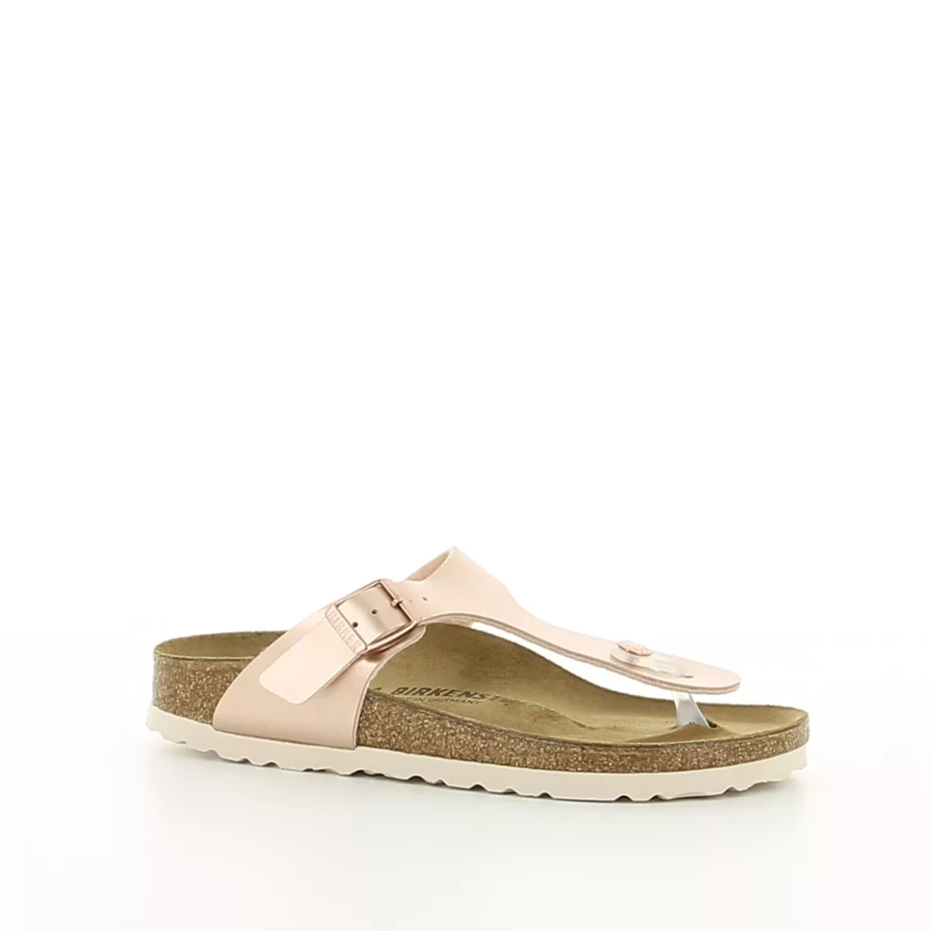 Image (1) de la chaussures Birkenstock - Mules et Sabots Rose en Cuir synthétique