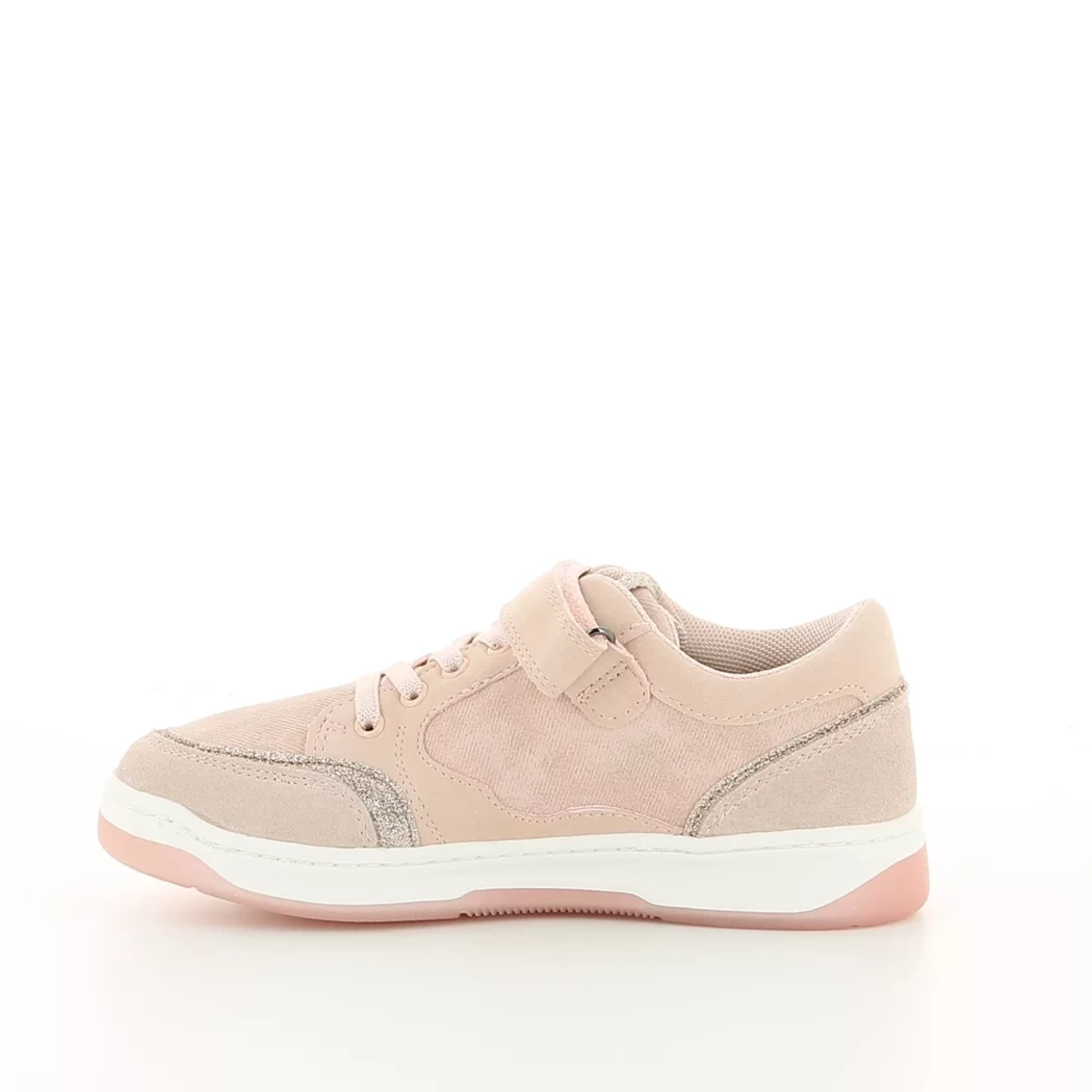 Image (4) de la chaussures Kickers - Baskets Rose en Cuir synthétique