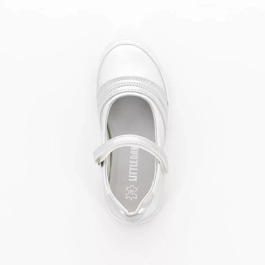 Image (6) de la chaussures Little David - Ballerines Argent en Cuir