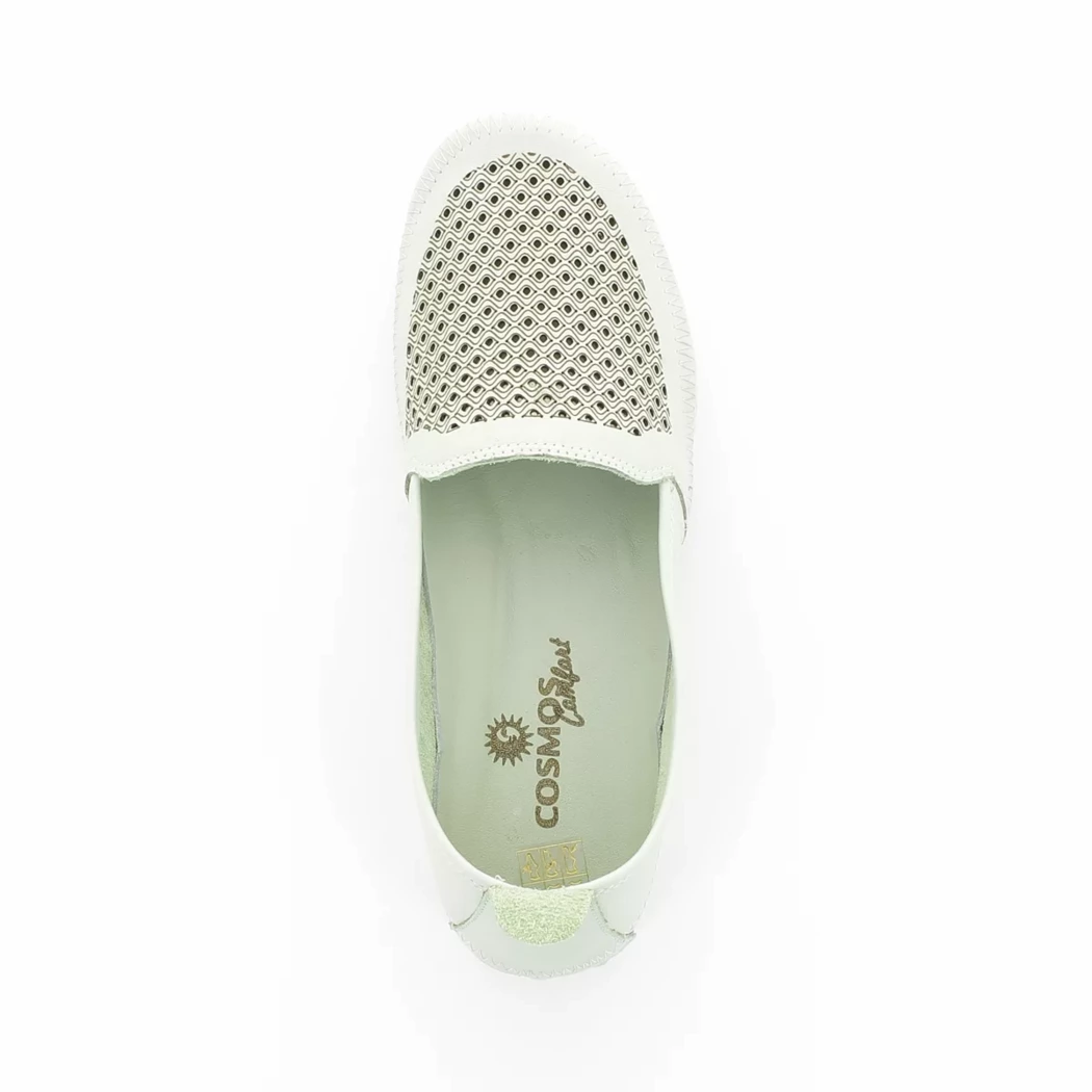 Image (6) de la chaussures Cosmos Comfort - Mocassins Vert en Cuir