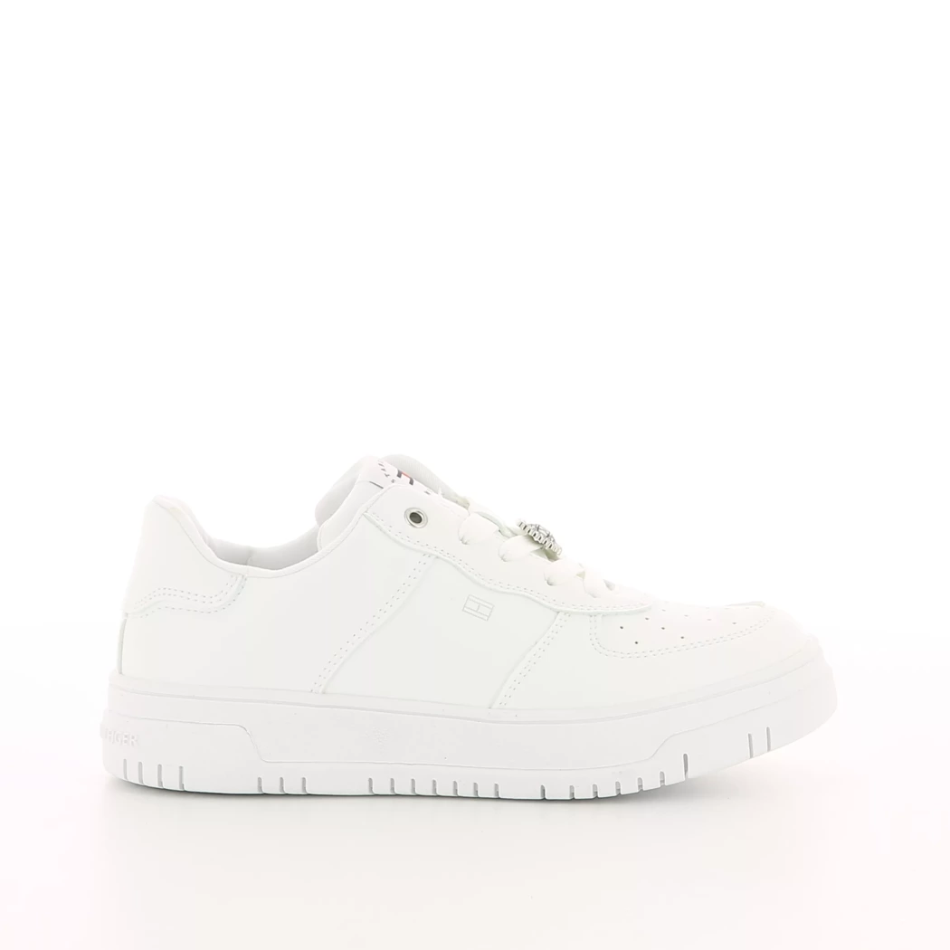 Image (2) de la chaussures Tommy Hilfiger - Baskets Blanc en Cuir synthétique