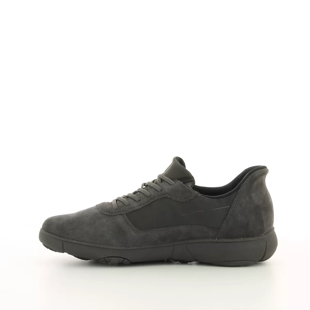 Image (4) de la chaussures Geox - Baskets Gris en Cuir nubuck