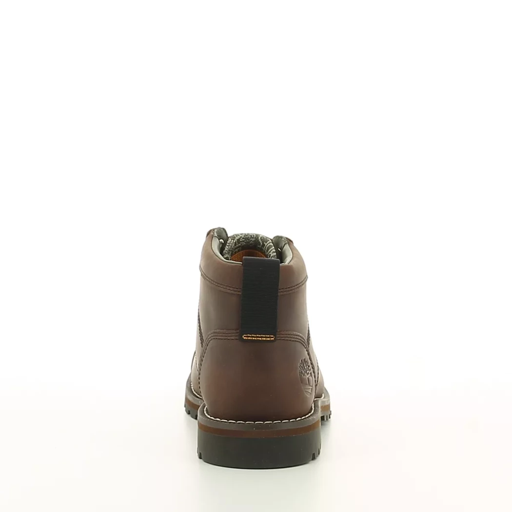 Image (3) de la chaussures Timberland - Bottines Marron en Cuir