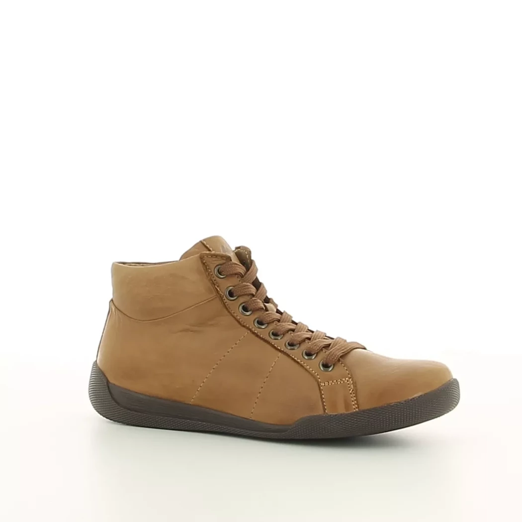 Image (1) de la chaussures Andrea Conti - Bottines Cuir naturel / Cognac en Cuir