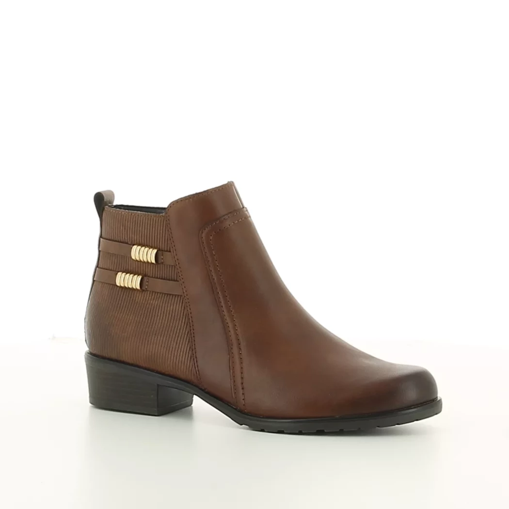 Image (1) de la chaussures Remonte - Boots Cuir naturel / Cognac en Cuir