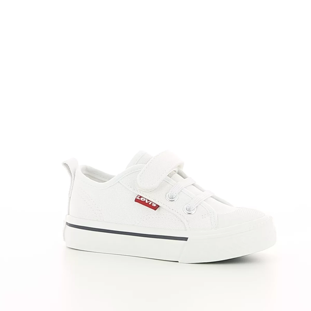 Image (1) de la chaussures Levi's - Baskets Blanc en Textile