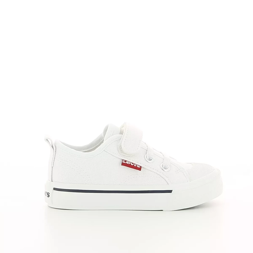 Image (2) de la chaussures Levi's - Baskets Blanc en Textile