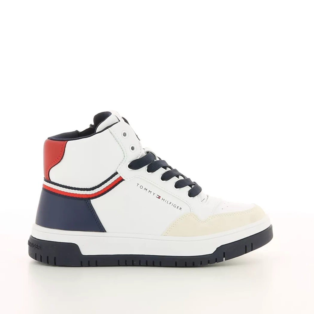 Image (2) de la chaussures Tommy Hilfiger - Bottines Blanc en Cuir synthétique