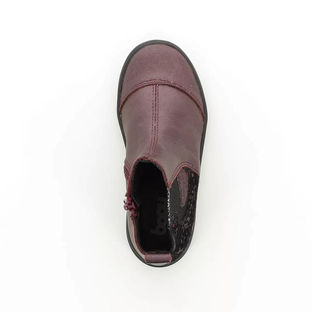 Image (6) de la chaussures Bopy - Boots Bordeaux en Cuir