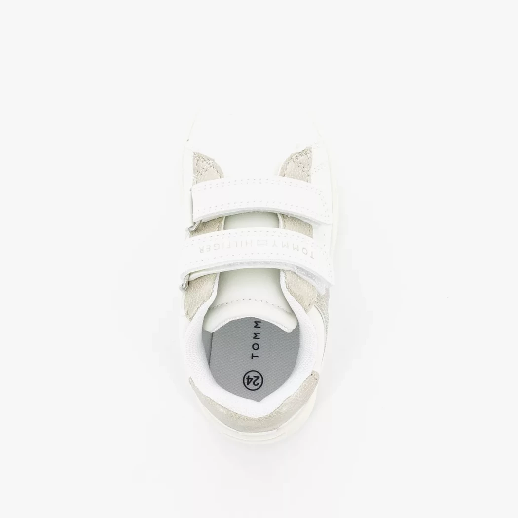 Image (6) de la chaussures Tommy Hilfiger - Baskets Blanc en Cuir synthétique