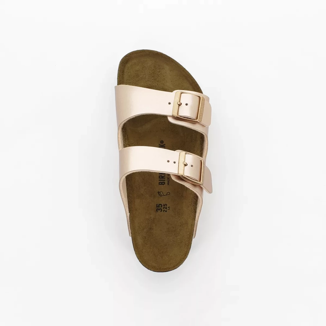 Image (6) de la chaussures Birkenstock - Mules et Sabots Rose en Cuir synthétique