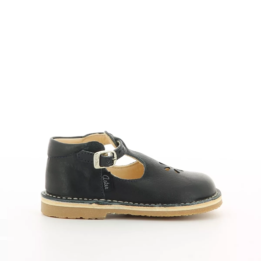 Image (2) de la chaussures Aster - Bottines ouvertes Bleu en Cuir