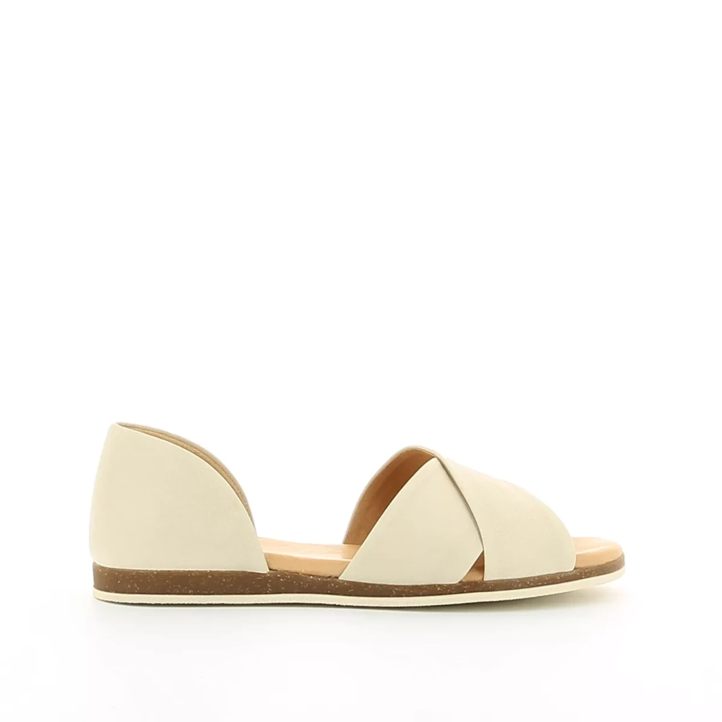 Image (2) de la chaussures Apple of Eden - Sandales et Nu-Pieds Beige en Cuir