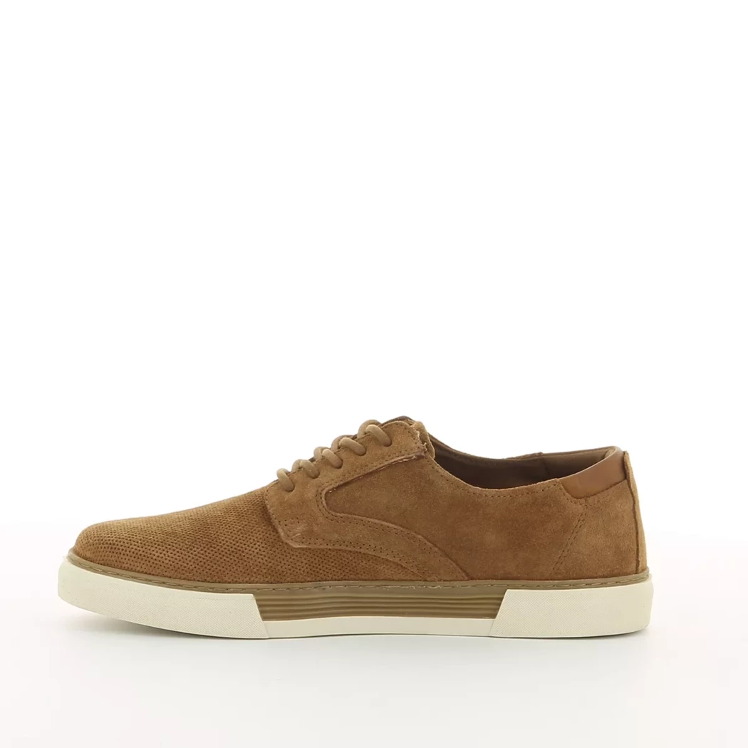 Image (4) de la chaussures Camel Active - Baskets Cuir naturel / Cognac en Cuir nubuck