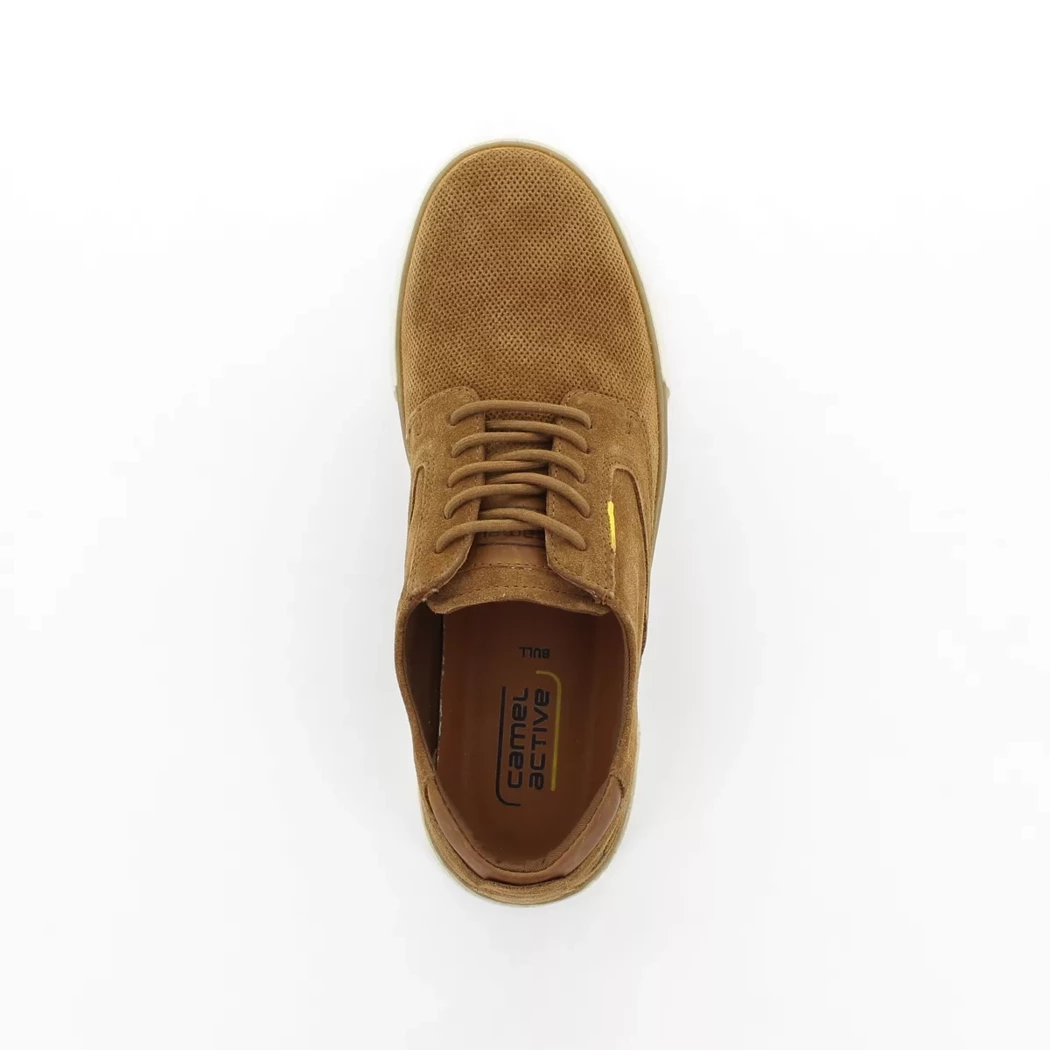 Image (6) de la chaussures Camel Active - Baskets Cuir naturel / Cognac en Cuir nubuck