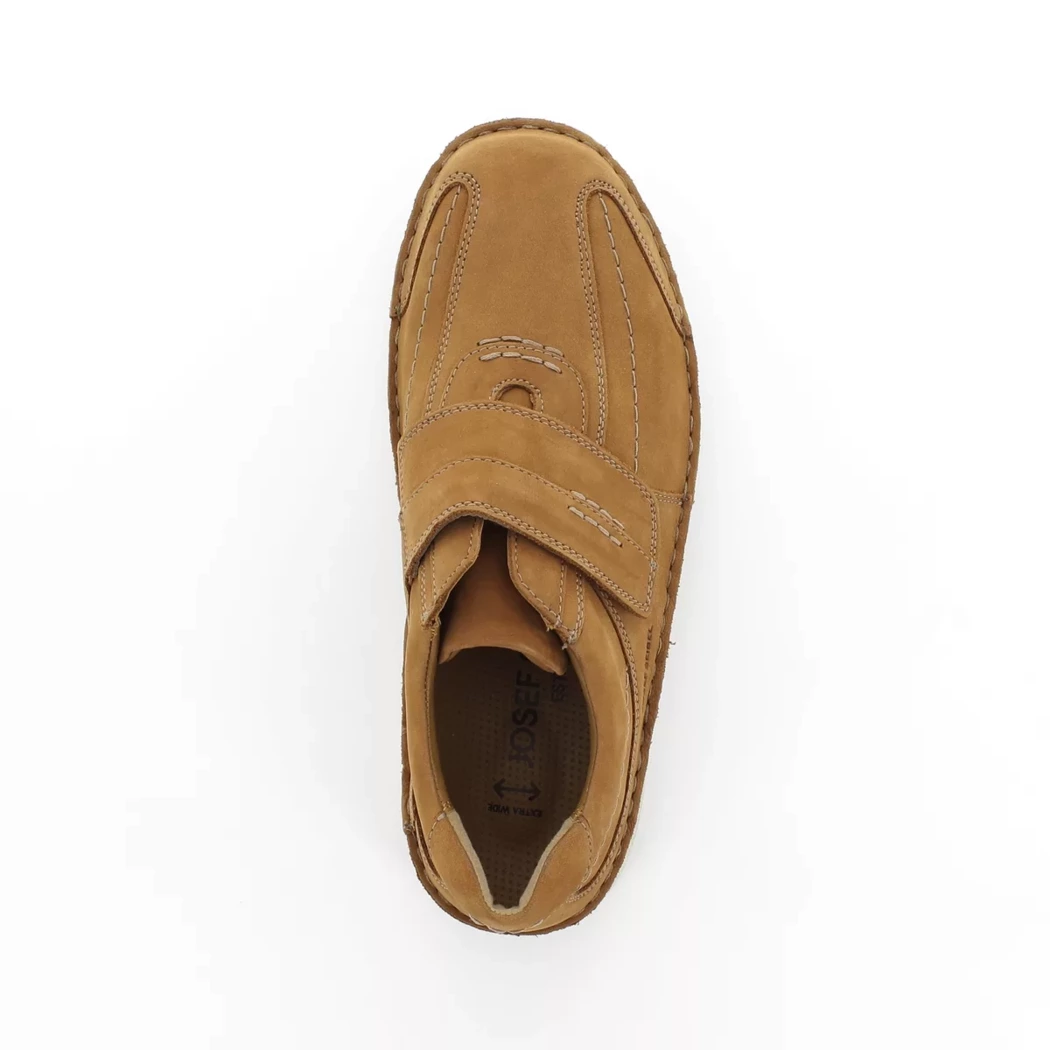 Image (6) de la chaussures Josef Seibel - Chaussures à velcro Cuir naturel / Cognac en Cuir nubuck